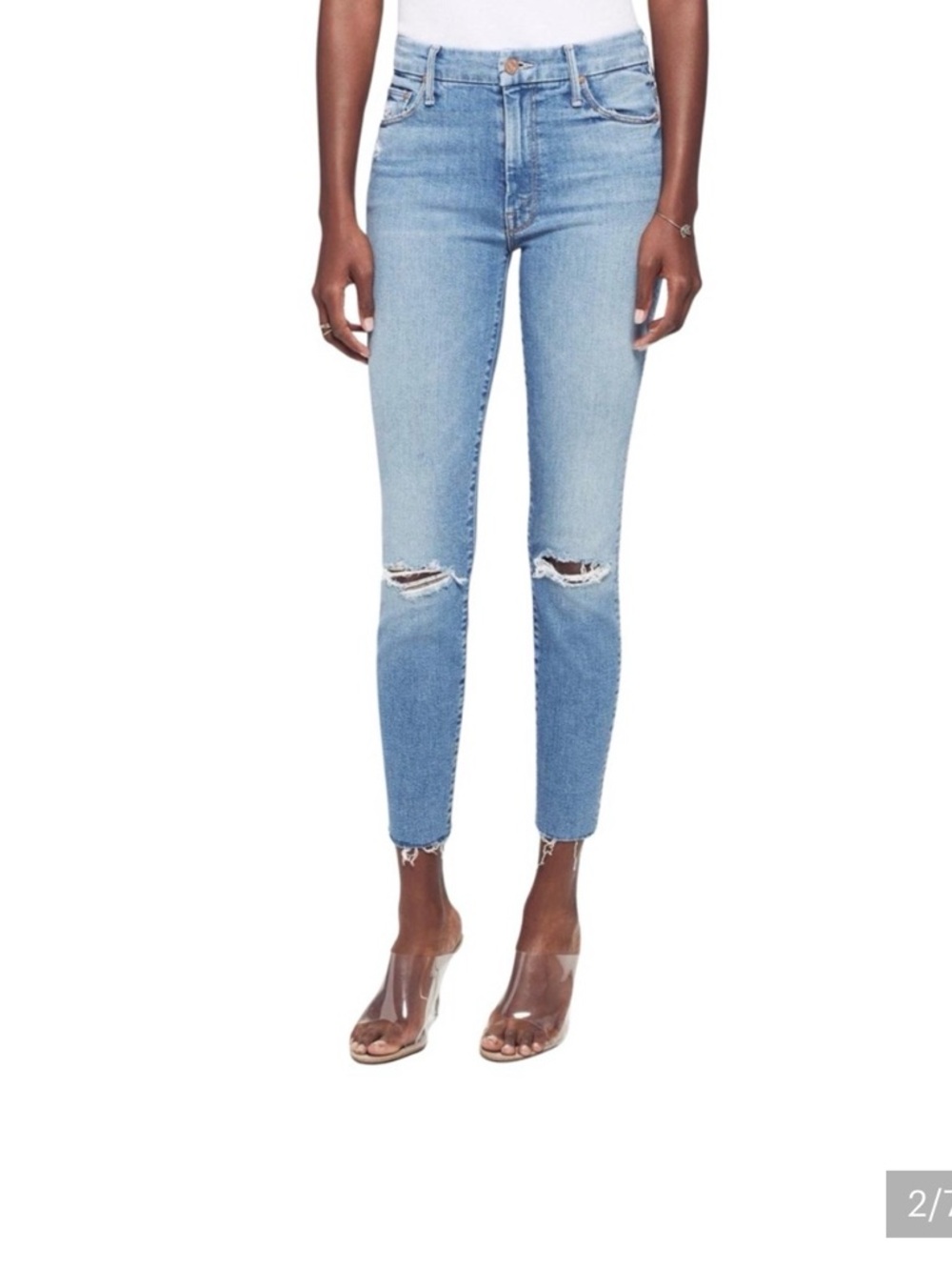 MOTHER looker ankle fray, shoot to thrill destroyed size 24 - Picture 2 of 10